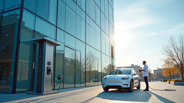 Installer une borne de recharge en entreprise : ce que prévoit la loi IRVE