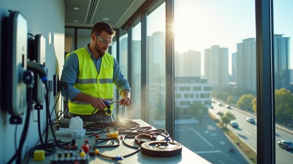 Installer une borne de recharge en entreprise : ce que prévoit la loi IRVE