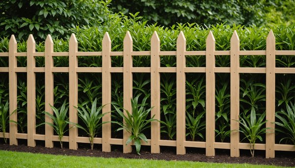Les avantages d'une clôture composite bois-plastique pour votre jardin