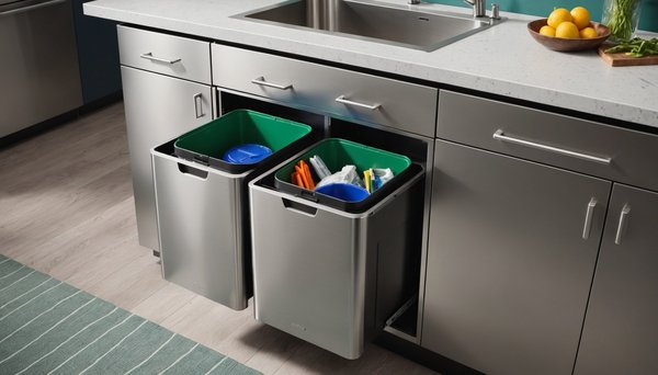 Les avantages d'une poubelle à double compartiment pour le tri sélectif